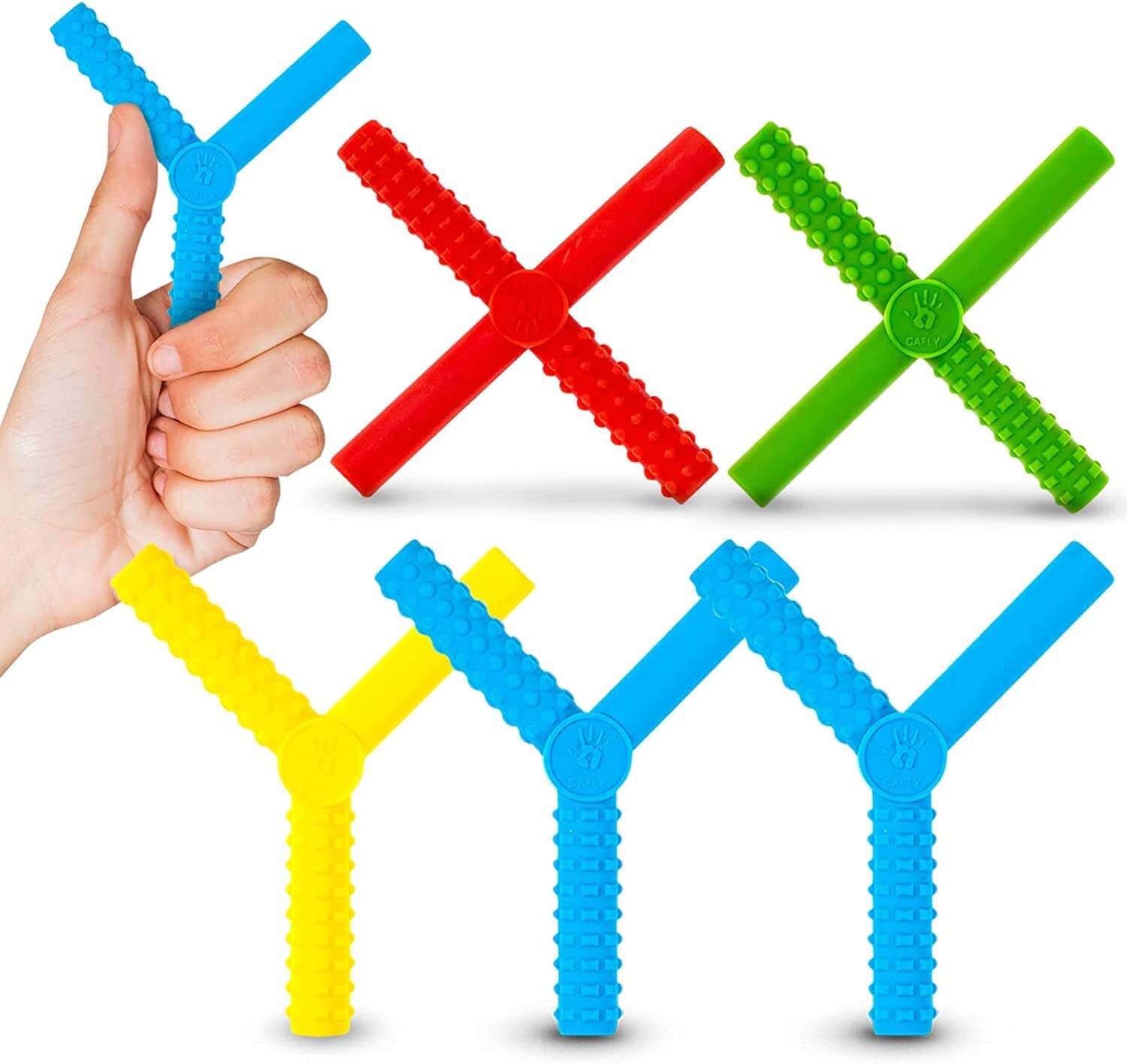 X's and Y's Sensory Chew Toys for Children with Autism (5 Pack) X's and Y's Sensory Chew Toys for Children with Autism (5 Pack)