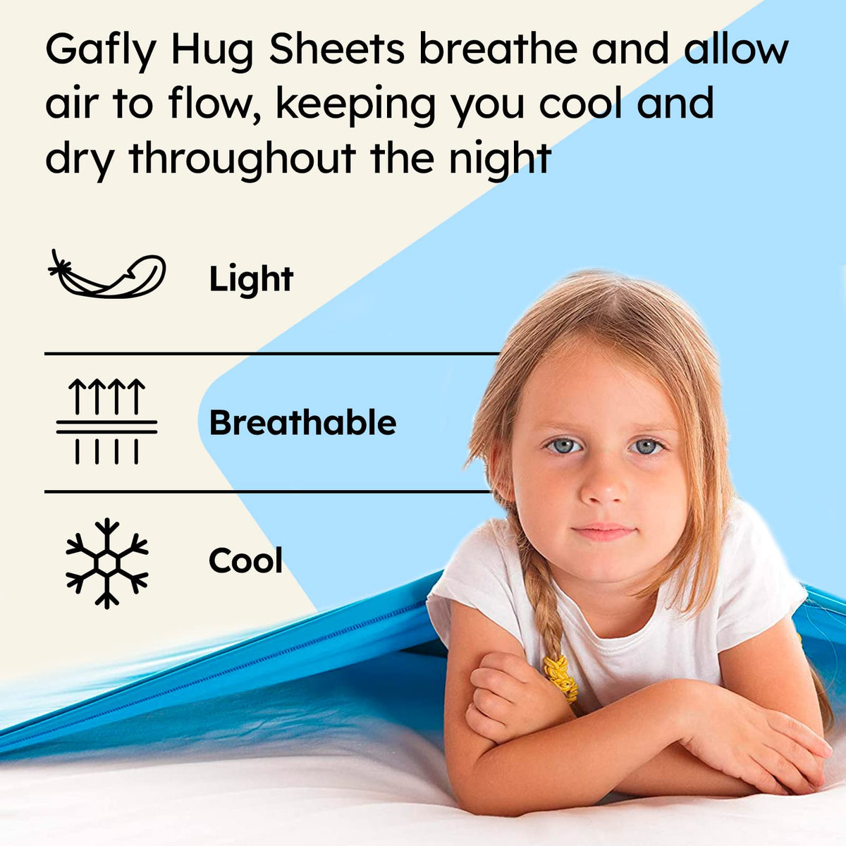  Gafly Sensory Compression Blanket, for Kids, Toddlers