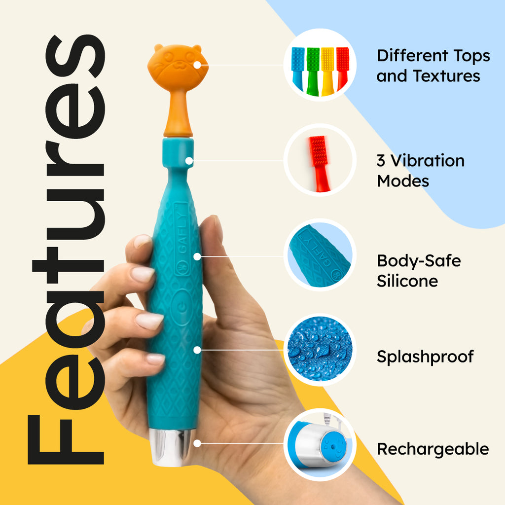 features of vibrating chewy gafly