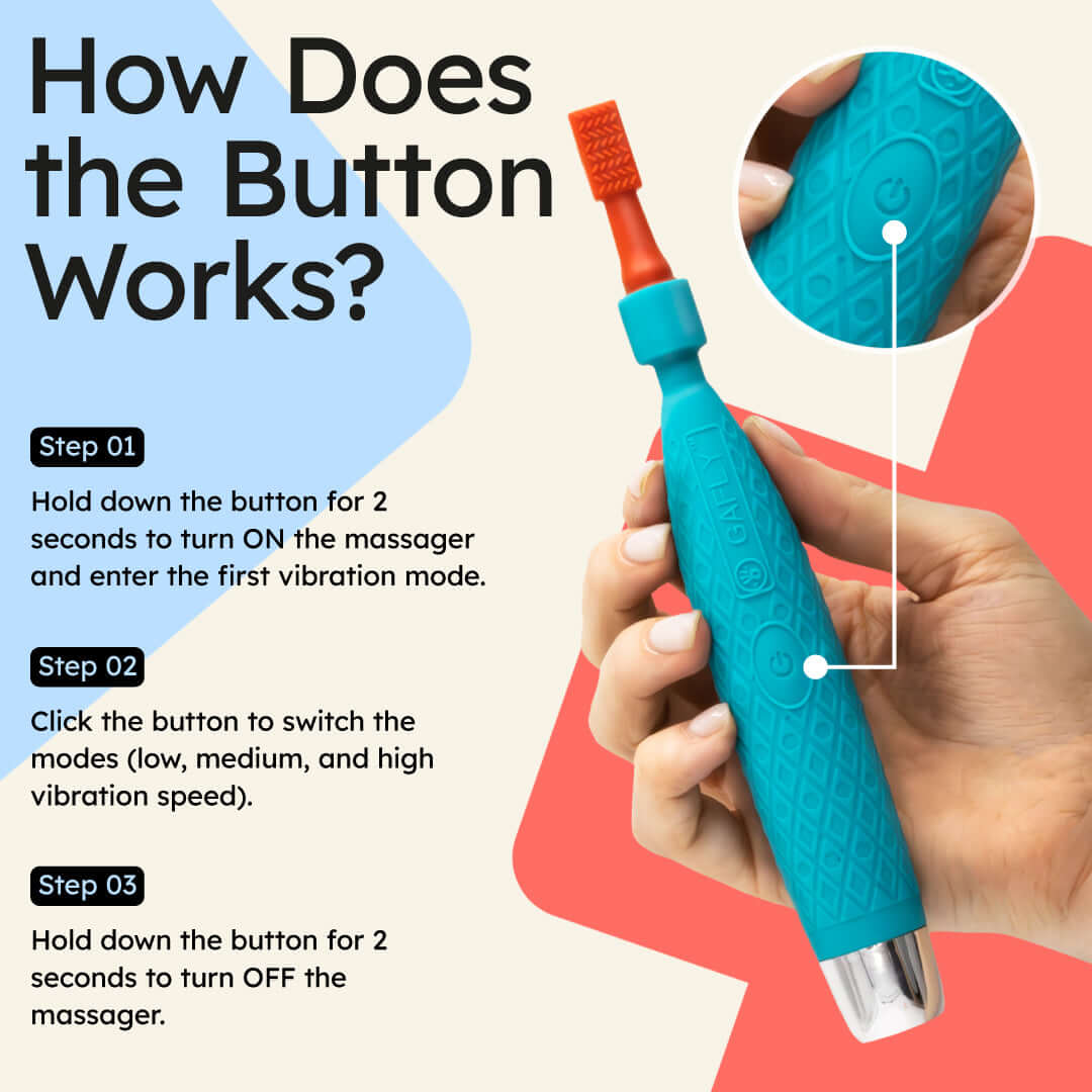 Vibrating Chewy for Sensory Oral Therapy | Gafly vibrating chew tool | vibrating chew toy for sensory processing disorder